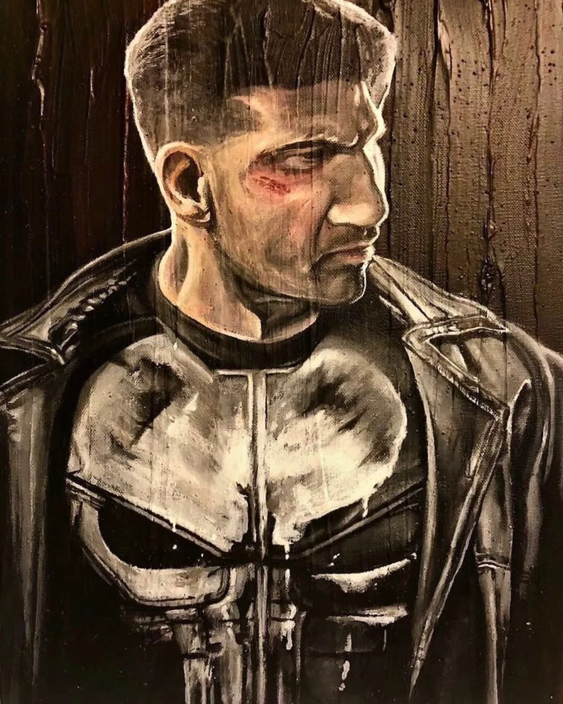 Punisher painting