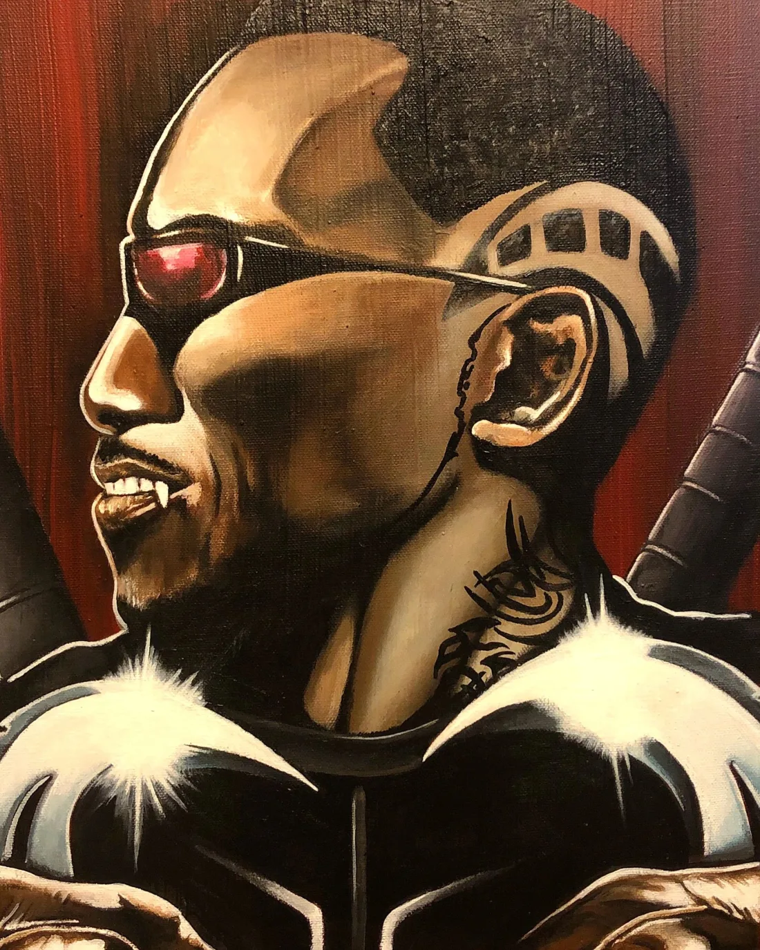Blade painting